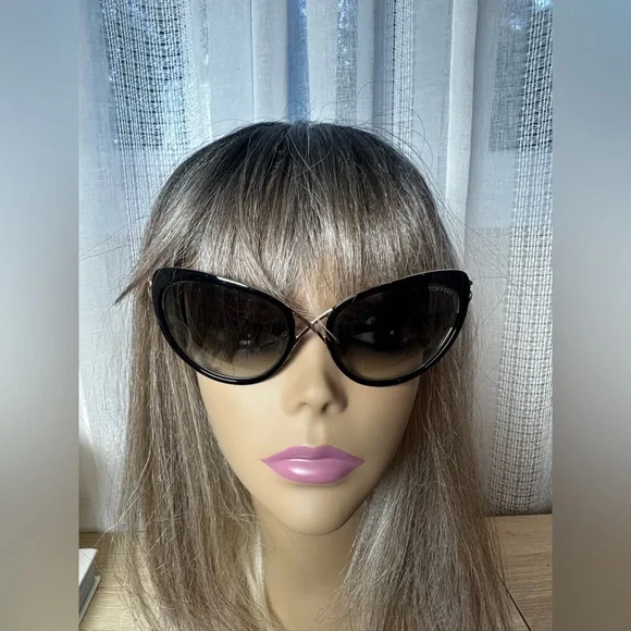 Tom Ford Purple and gold Sunglasses - Picture 1 of 15